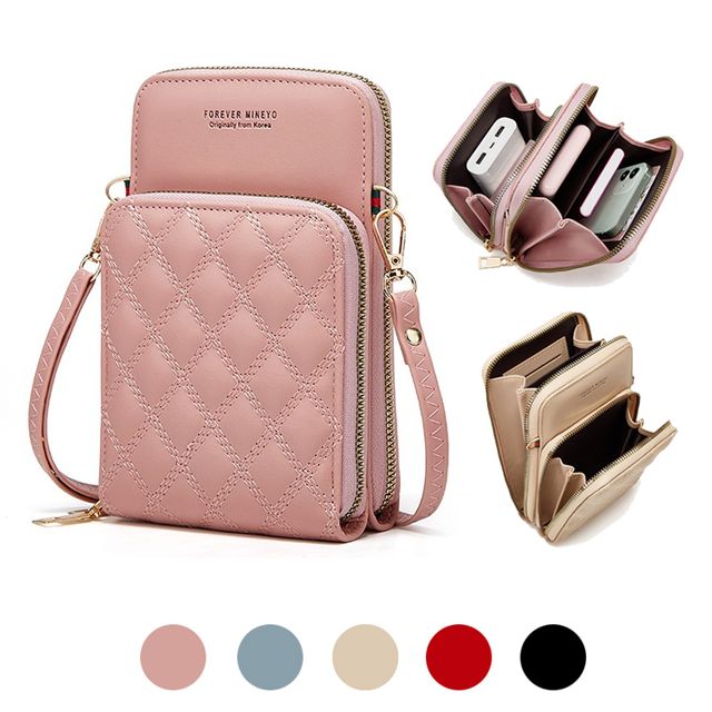 고급 퀼팅 미니 크로스백 ELG-051