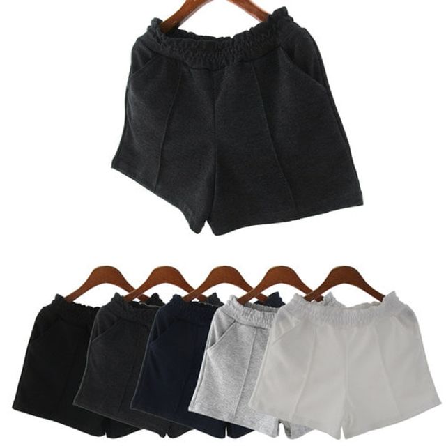 핀턱 3부 트레이닝반바지 DM-6813