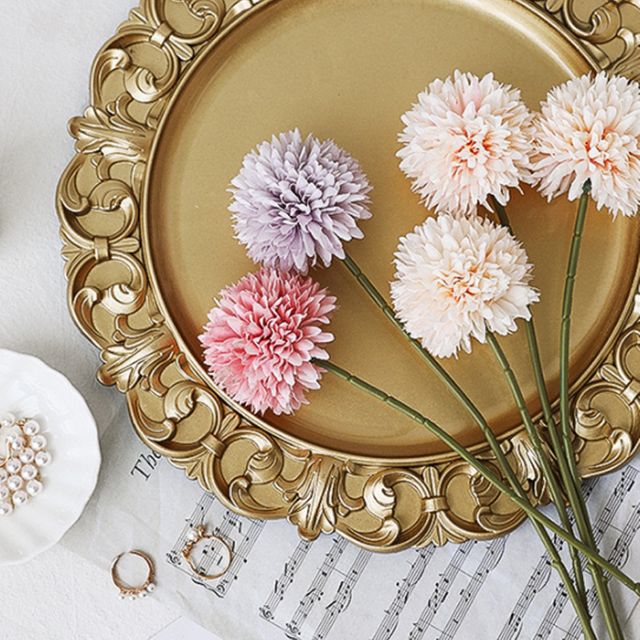 국화 조화 인테리어 가짜 꽃 장식 부케 폼폼 민들레