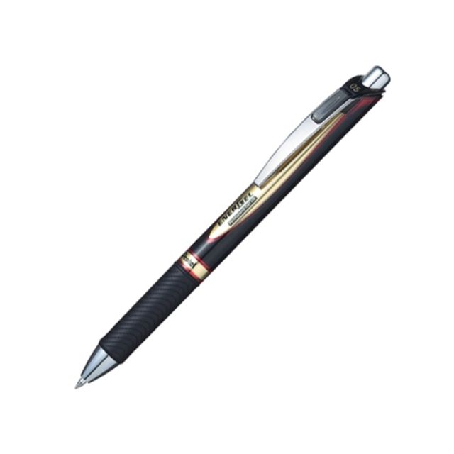펜텔 에너겔 퍼머넌트 펜 메탈팁 0.5mm 12개 MO(제작 로고 인쇄 홍보 기념품 판촉물)