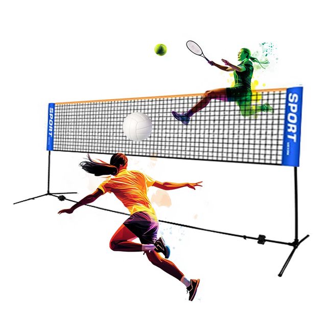 6m 스포츠 네트 풀세트 족구 테니스 배구 배드민턴