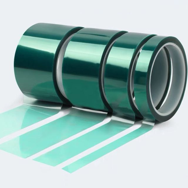 고온 내열 마스킹테이프 33m 그린 실리콘 스티커 15mm