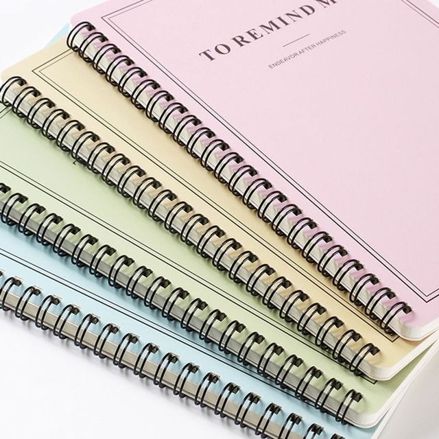 스프링 유선 노트 사무용 줄노트 학습용 공책