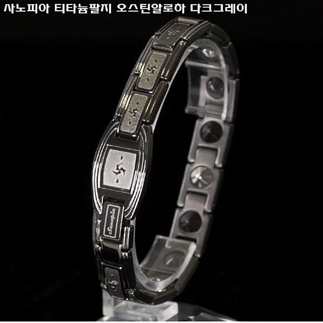 사노피아 티타늄팔지 오스틴알로하 다크그레이