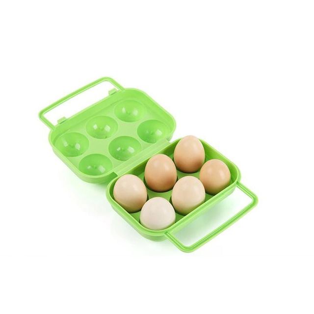휴대용 6구 계란케이스 달걀 보관함 3-4인용 여행용