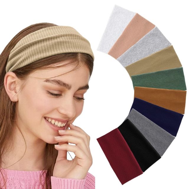 심플 두꺼운 데일리 헬스 런닝 헤어밴드 HL-00063