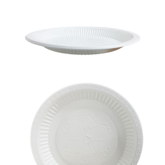 일회용품 위생접시 일회용기 200mm 중 50