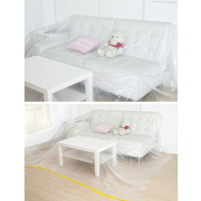 다용도 방수 먼지커버 가구 덮개 비닐커버