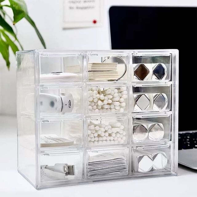 12칸 일회용 렌즈 수납함 정리함 다용도 케이스