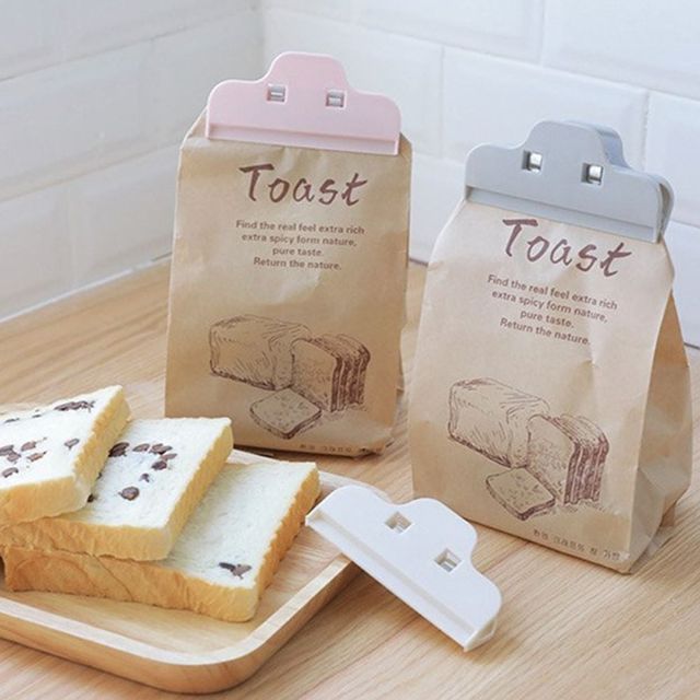 밀폐형 과자 봉지 집게 주방용 클립 세트