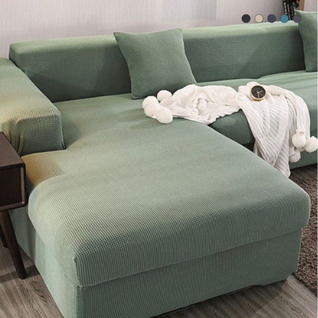 사계절 고밀도 소파커버 3인용 4인용 베개커버