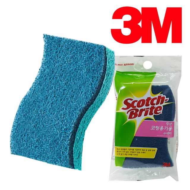 3M 1985 .항.균. 코팅용기용 수세미