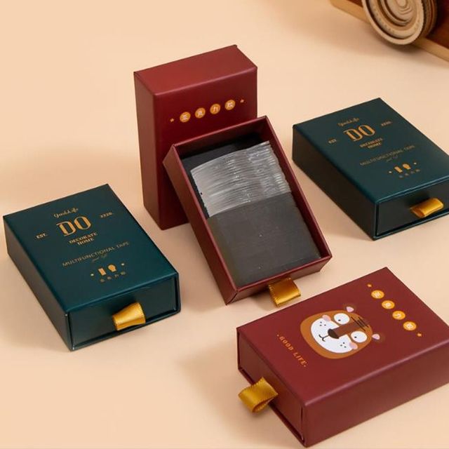 투명 양면테이프 세트 100개입 DIY 스티커 공예용