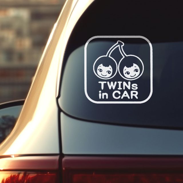 자동차 초보운전 임산부 아이가타고있어요 선물 스티커
