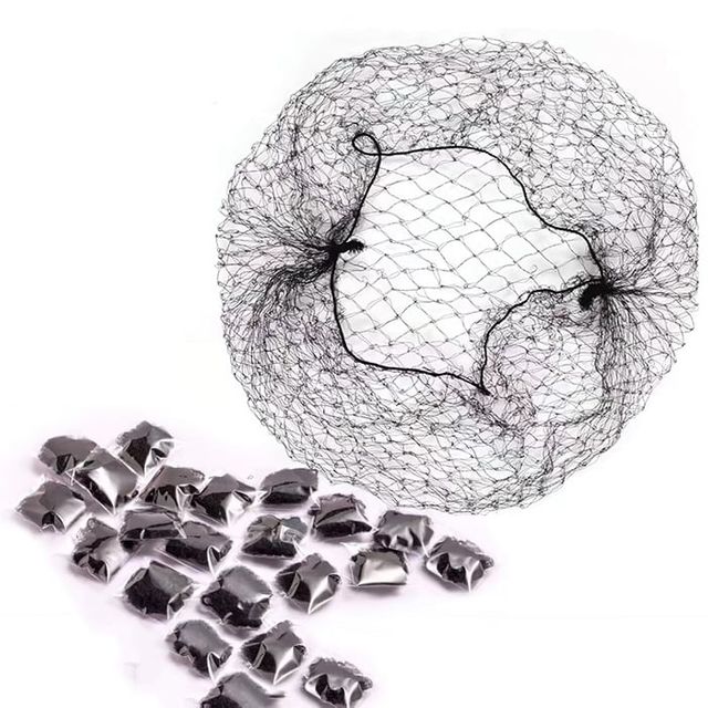 올림머리 머리망 20p 헤어망 승무원 간호사 70cm