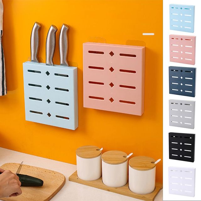 키밍 실용적인 칼꽂이 칼블럭 칼집 칼보관 걸이형 다채로운 색상 6종