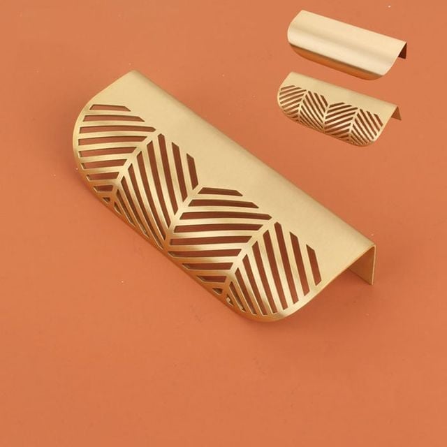 골드 황동 가구손잡이 싱크대 서랍 옷장 신발장 118mm