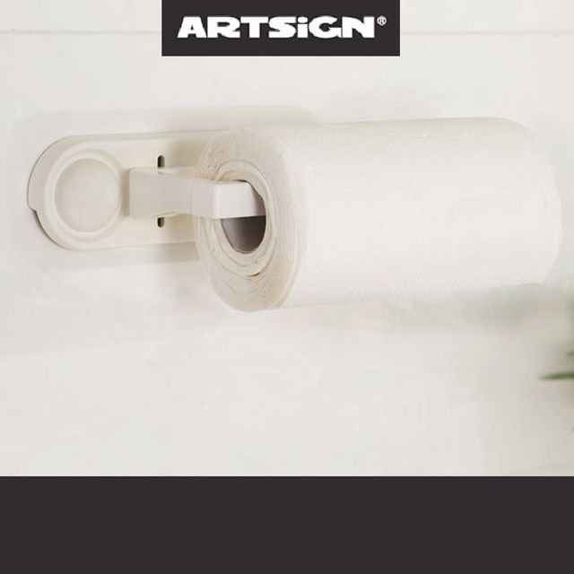 포인트 휴지걸이대 키친타올 수걸 걸이대 백색