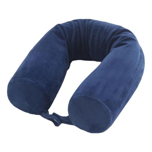 휴대용 메모리폼 목베개 여행용 목쿠션 낮잠용 캐리어 베개