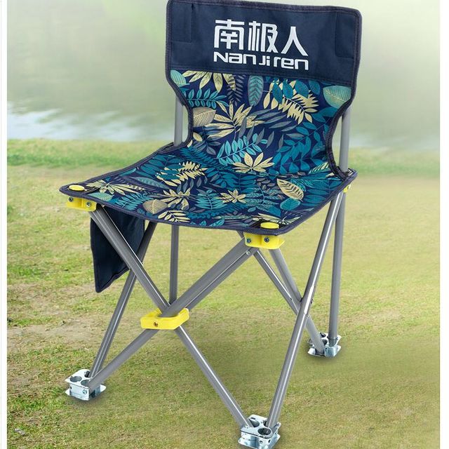 접이식 야외 캠핑의자 휴대용 등받이 낚시 의자
