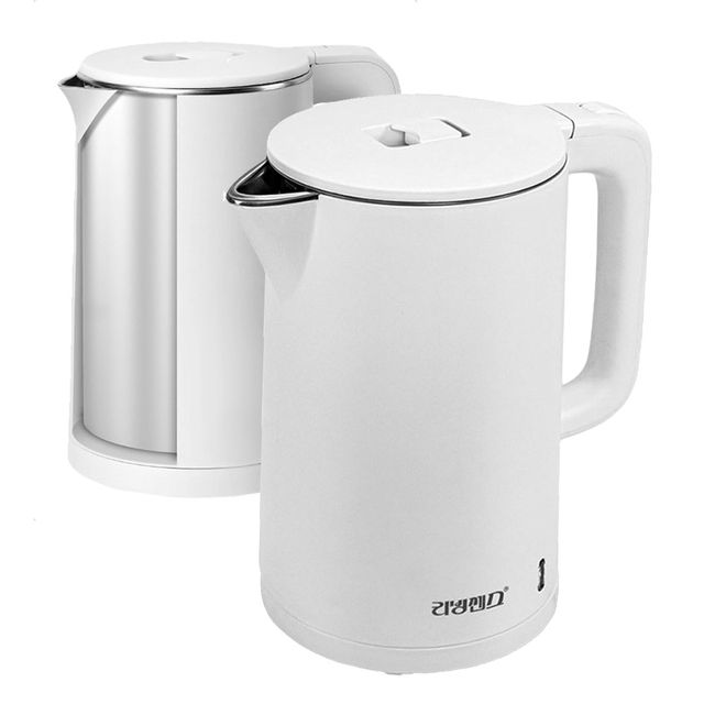 리빙센스2060FW 안전 이중단열 스텐 무선 전기포트 2L