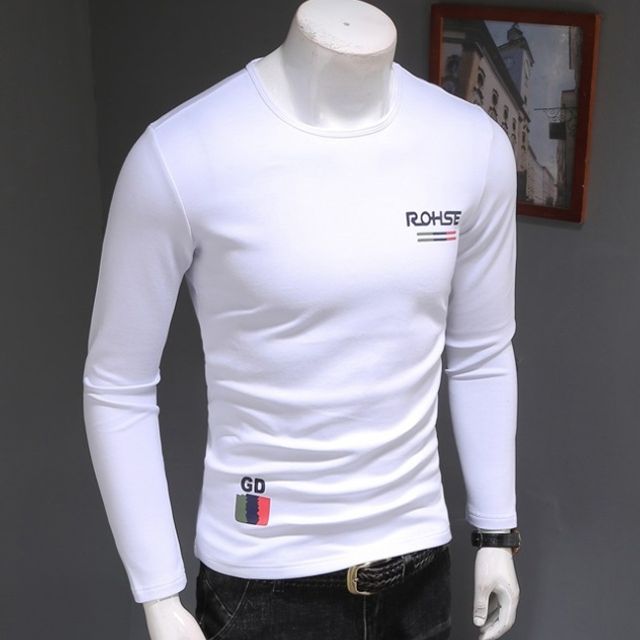 키밍 캐주얼 셔츠 남자 긴팔 티셔츠 트렌드 T-SHIRTS