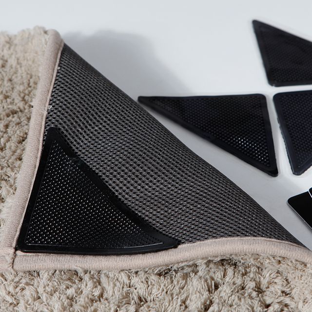 러그 카페트 미끄럼 밀림 방지 전기장판 고정 패드 4P