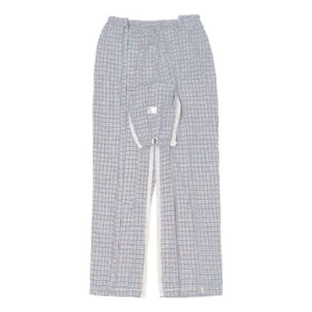 환자용 지퍼형 치료복 트임 바지 편안한 검진복