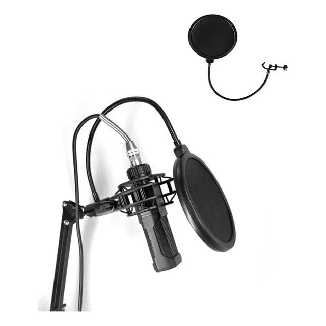 키밍 마이크 팝필터 녹음장비 가림막 파열음방지