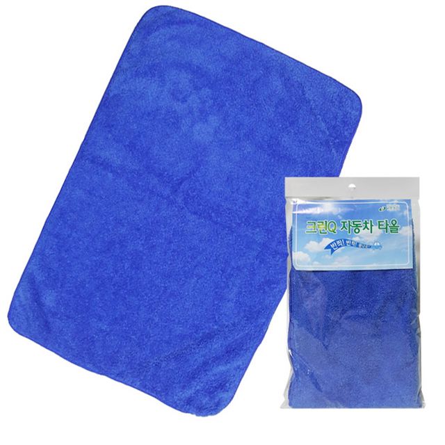 크린큐 양면극세사 타월 올 자동차 세차타올 타