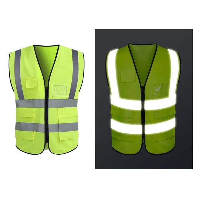 형광 반사 안전조끼 작업복 반사복 안전 작업용 조끼