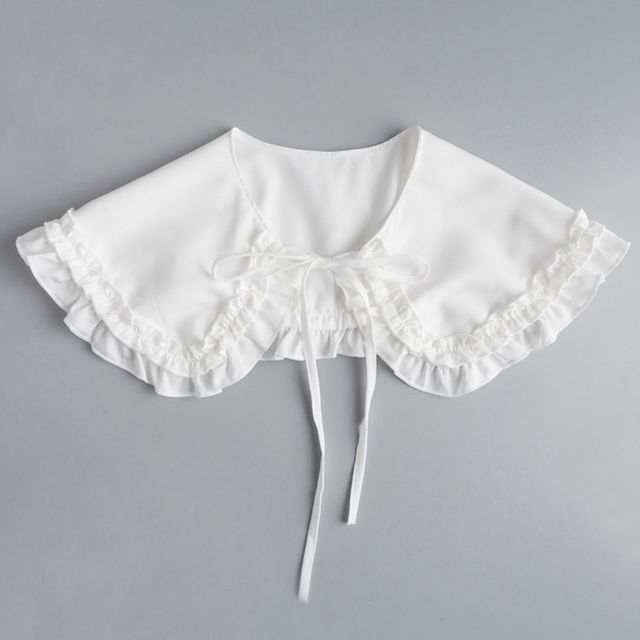 스몰 숄 드레스 러블장식 페이스카라 OSM-1006024