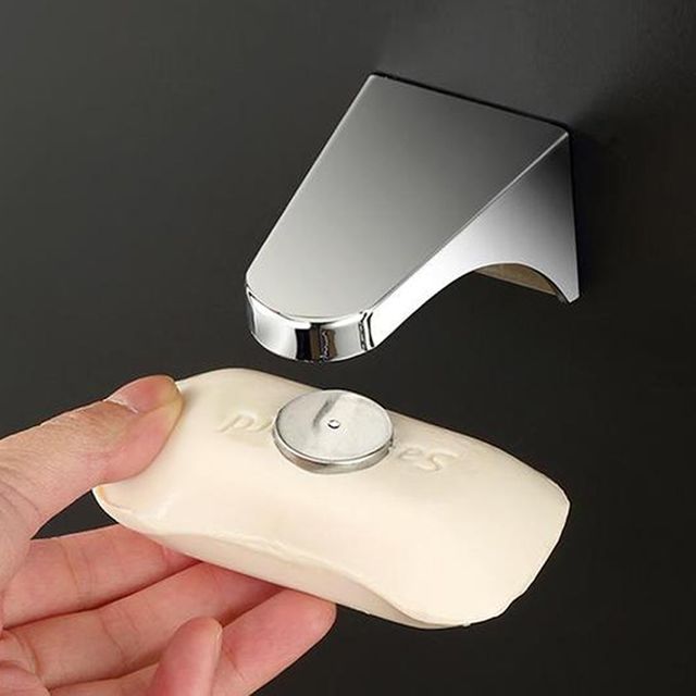 자석 비누홀더 케이스 비누건조 거치대 걸이 받침 곽