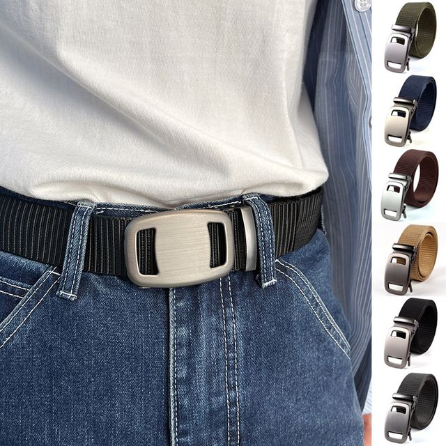 자동버클 나일론 카고 벨트 ELS-109