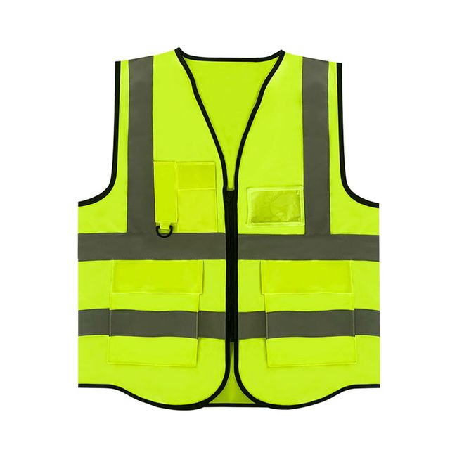 신호수 공사 현장 안전 형광 작업조끼 LM-1005199