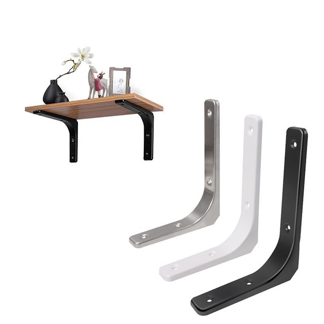 선반 벽고정 브라켓 2P 10in 지지대 그림걸이 받침대