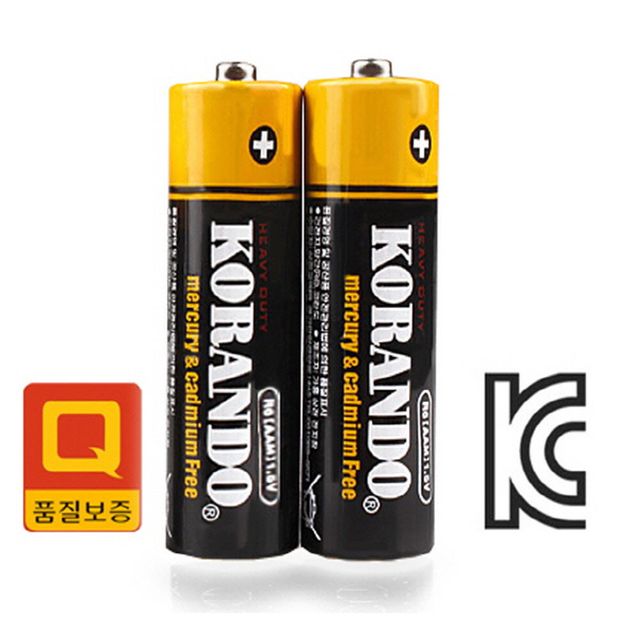 코란도 AA건전지 소형건전지 2알 LR6 밧데
