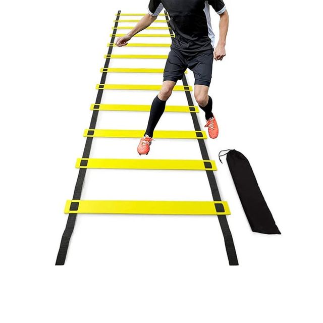 6M 12단 축구 훈련 사다리 순발력 연습 체육 트레이닝