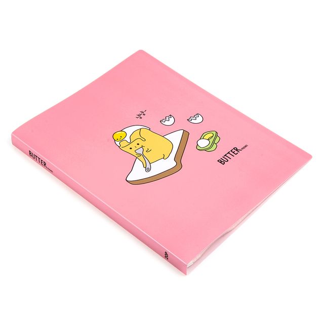 버터프렌즈 클리어파일20P (핑크)(제작 로고 인쇄 홍보 기념품 판촉물)