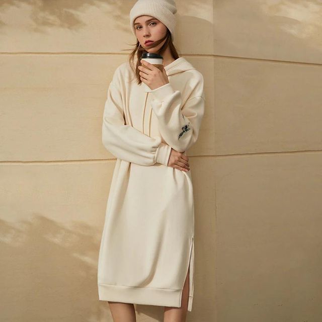 [해외] Amii 미니멀리즘 가을 겨울 패션 여성 후드 캐주얼 후