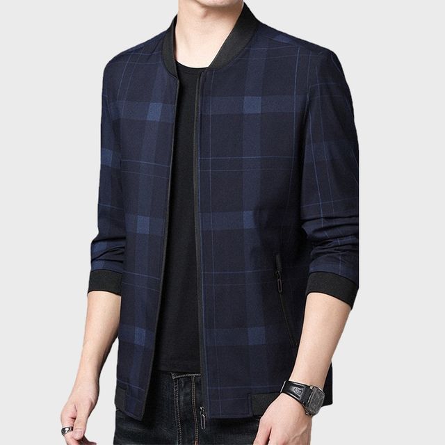 남성 블루종 재킷 경량 바람막이 항공 봄버 자켓