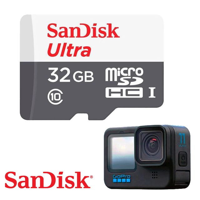 고프로 11 블랙 호환 액션캠 SD 메모리 카드 32GB