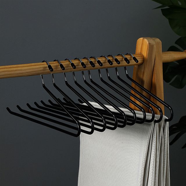 코팅 논슬립 일자 바지걸이 3color DK-1006721