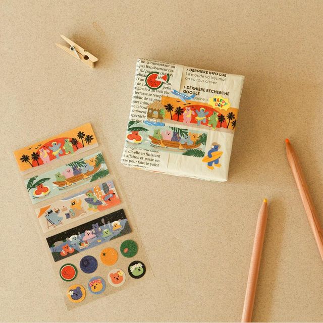 Masking seal (Jelly bear) 2.0 마스킹씰 젤리 베어