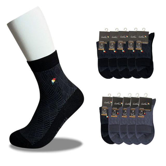 아놀드파마 남성 패턴 중목양말 10켤레 LM-1002581