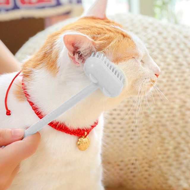 PET 고양이 브러쉬 미니 부분 빗 슬리커 그루밍