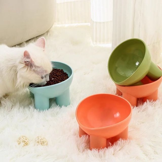 반려동물 사선형 볼 식기 밥그릇 H-00055