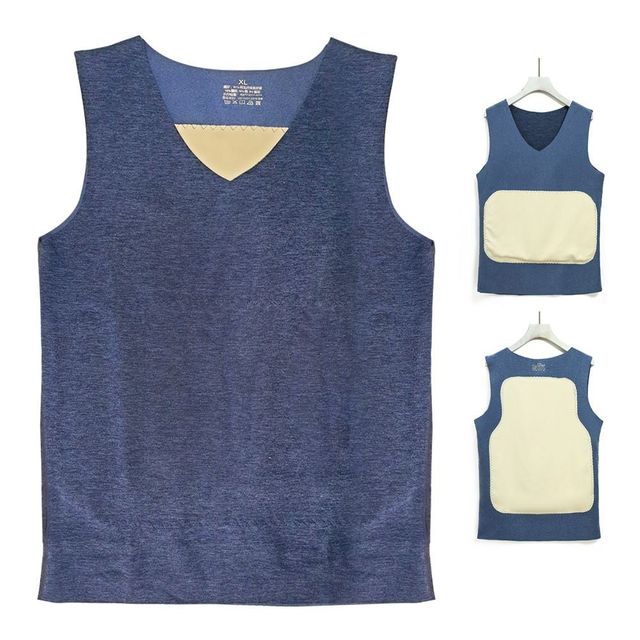 따뜻한 기모 민소매 속옷 겨울내의 런닝셔츠