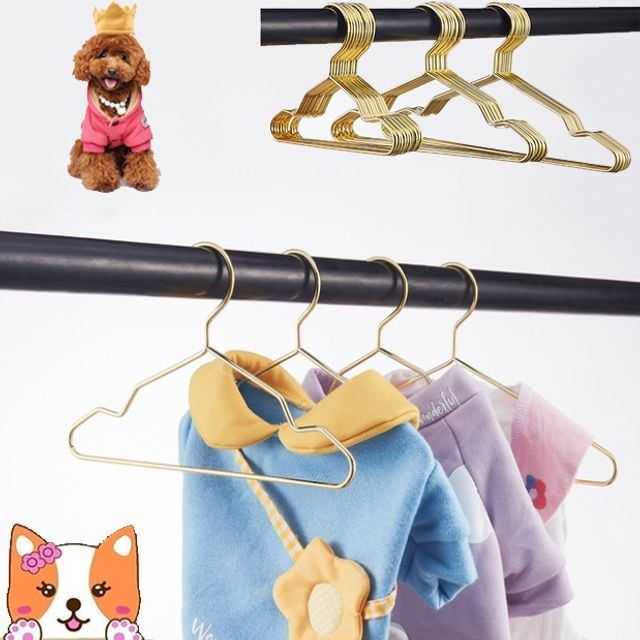 키밍 반려동물 수납 옷걸이 세트 고양이 강아지 5개입