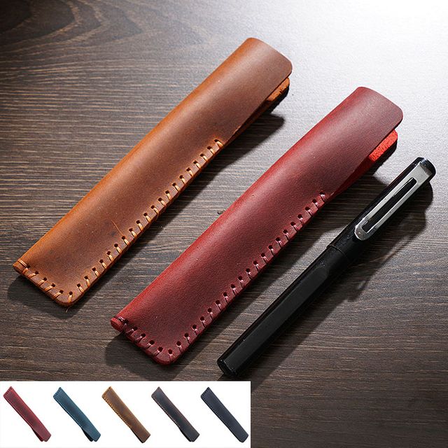 펜 가죽 파우치(만 14세 이상 사용) 케이스 필통 1구
